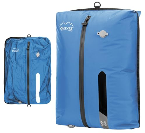 Sacchetti Sottovuoto Vestiti Riutilizzabili TPU Buste Sottovuoto Viaggio con Cerniera Impermeabile Borse Organizer Cubi di Imballaggio per Valigie Zaino Bagaglio a Mano
