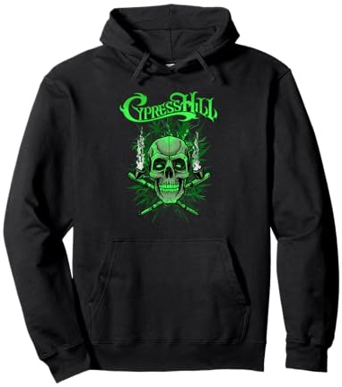 Cypress Hill Green Skull Pullover Hoodie
