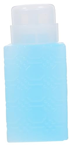 Anneome Dispenser Struccante a Pompa Push Down 250ml Bottiglia Anti-perdita per Solvente Unghie da Viaggio Contenitore Ricaricabile per Manicure e Pulizia Strumenti