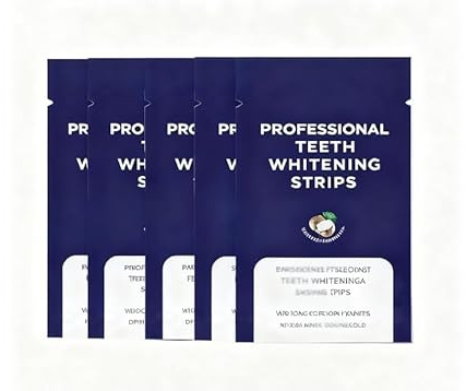 28 Pezzi Strisce Sbiancanti Denti, 14 Paia, Strisce Sbiancanti Per Denti Decolorati del Caffè e Tè, Rapid White Kit Sbiancante, Cura dei Teeth Bianchi Alito Fresco,Violetta chiara