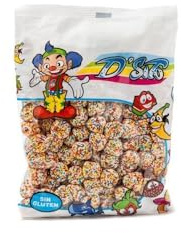 Moras D’Sito Sin Gluten – Bolsa 1 kg | Gominolas de Moras Blandas con Azúcar | Chuches para Fiestas, Candy Bar y Eventos | Dulces de Calidad (Multicolor)