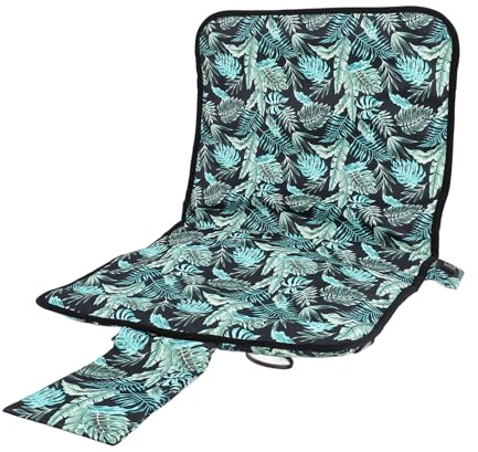 Aramox Cojín de Camping con Calefacción USB, Portátil, 3 Niveles, Almohadilla para Silla con Calefacción, Almohadilla Térmica Resistente Al Agua para Exteriores, Verde y Negro para Asientos en la
