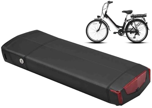 36V Ebike Akku 10Ah 15Ah 18Ah 20Ah, Fahrrad-Batterien 36V 10Ah 15Ah 18Ah 20Ah mit Ladegerät Rücklicht Safe Lock eingebauter BMS für 200W 500W 750W 1000W Fahrrad Motor 36V10Ah