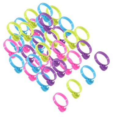 drburpily 40PCS Durable Bag Piping Bag Ties Versatile Icing No Leaks for Home Biscuit Piping Bags Ties Leaks Home Decorations