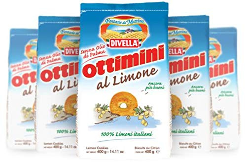 Ottimini Divella Biscotti al limone 18 confezioni da 400g (limone)