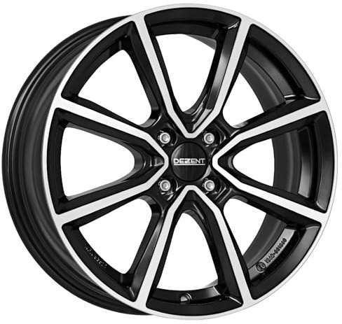 CERCHIO IN LEGA DEZENT TN dark 6x15 4x100 ET 48 Black/polished