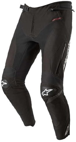Alpinestars T-SP R Drystar pantaloni tessili moto impermeabili, nero, 3XL