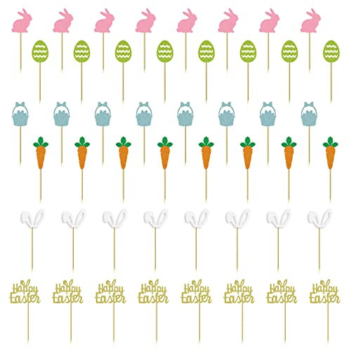 Cupcake-Topper, Party-Kuchenaufsätze, für Kinder, Mädchen, Geburtstagsparty, Dekoration, Dessert, Essen, Babyparty, 48 Stück