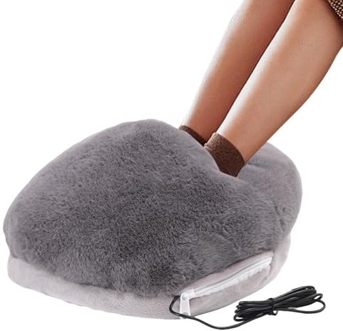 Calentadores De Pies Almohadilla Térmica Portátil Lavable | Almohadilla Térmica USB Duradera y Segura para Pies Para Adultos Y Niños Invierno Casa Trabajo Oficina Viaje Navidad