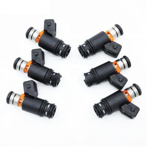 Einspritzdüse Injektor FÜR VW FÜR AFP VR6 2,8 FÜR AES FÜR Euro FÜR Van FÜR Golf FÜR Jetta Kraftstoff Injektor 6 Teile/los IWP022 805000348303
