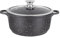 Kamberg Olla 36 cm, aluminio fundido, revestimiento piedra antiadherente, tapa de vidrio, todos los incendios, incluida la inducción, sin PFOA