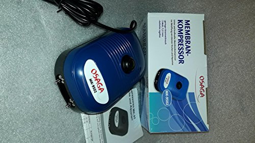 Osaga Membrankompressor MK 9502 Belüfter mit 2 Ausgängen