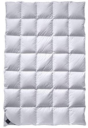 Billerbeck Daunendecke Basilia 513 Kassette IV extra warm, Füllung: 80% Daunen, 20% Federn