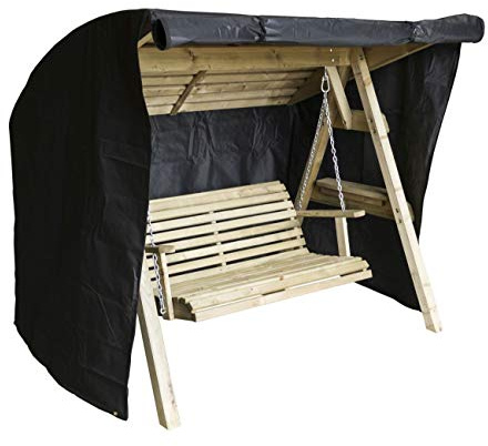 Parcel in the Attic - Waterproof Cover for Avilés 2 Seater Wooden Garden Swing Chair Seat Hammock Bench Furniture Lounger