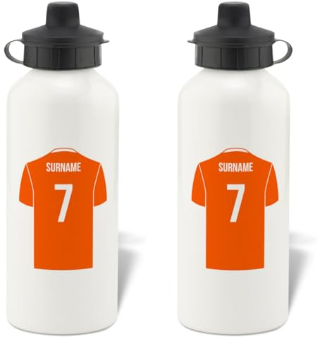 Go Find A Gift Gourde de Sport personnalisée en Aluminium avec Inscription, Blanc