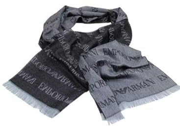 Emporio Armani Herren Logo Pouch Tragetasche Schwarz ONE Size