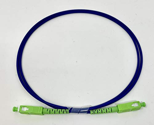 Ultra Spec Cables - PVC semplice monomodale corazzato (OFNR) SC-APC al cavo a fibre ottiche SC-APC 3.0mm - 5 metri