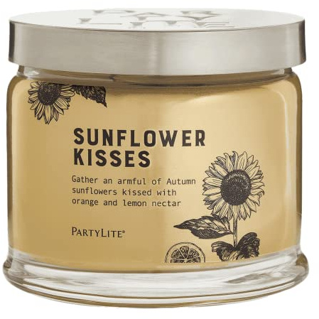 PartyLite Sunflower Kisses Kerze mit 3 Dochten