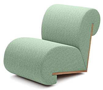 DomiMeble moderner Sessel “Mona” einzigartiges Design, Relaxsessel für Wohnzimmer Loungesessel Stuhl Polstersessel Lesesessel Ohrensessel (Catch Me 13)