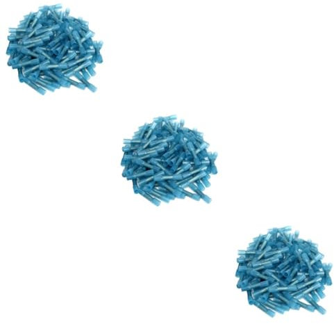DOITOOL 300pcs Heat Shrink Insulated Wire Crimp Terminal Connectors Flame Retarding Connectors for Outdoor Cable Connections