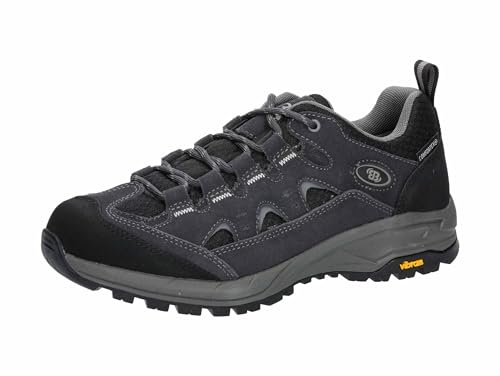 Brütting Unisex Mount Bear Low Trekkingsskor, grå/svart, 37 EU, grå svart, 37 EU