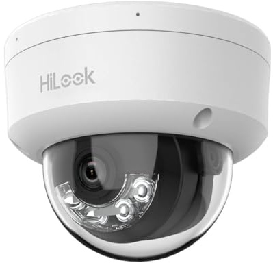 Hikvision Cámara de Seguridad IP Value Dome PoE 4MP 2.8mm - DS-2CD1141G2-LIU(2.8mm)