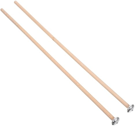 UPKOCH Professionelle Metall Xylophon Mallets mit Holzgriff Langlebige Glockenspiel Schlägel für Verbesserte Klangresonanz Ergonomisch Kompakt und Leicht für Musiker und Bühnenauftritte