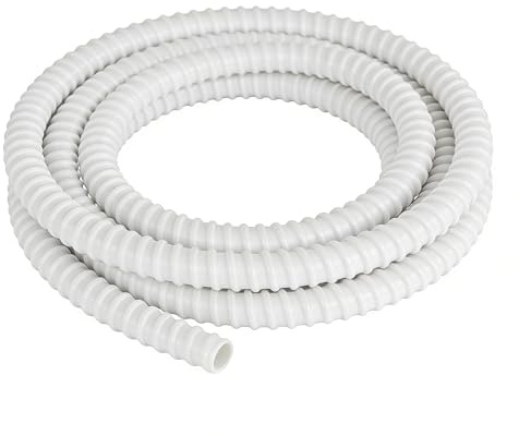CPROSP Kondensationsavloppsrör för luftkonditionering Ø16mm (5m) i PVC, Kondensationsrör för luftkonditionering, UV-beständigt, flexibelt och skärbart efter mått