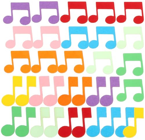 OSALADI Coriandoli Musicali 200 Pezzi, Ritagli di Carta Colorati per Decorazioni Feste, Sparsi per Tavolo e Matrimoni, Accessori per Party a Tema Musicale, Adatti per Colore Casuale