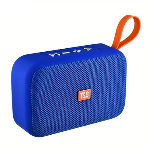 T&G Altavoz Bluetooth portátil, impermeable y a prueba de polvo, altavoz compacto para exteriores, para caminar, ciclismo, camping, playa, compatible con smartphones, tabletas y televisores