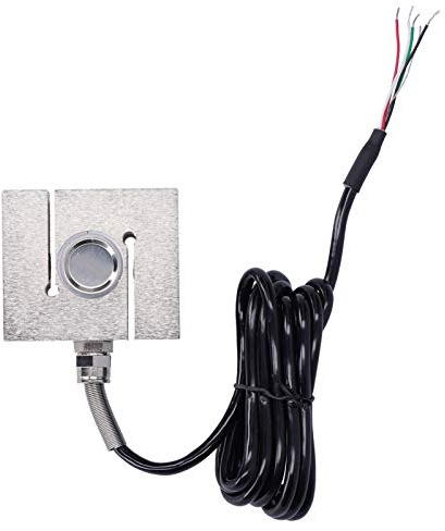 TOPINCN Sensor de Fuerza de Presión de Tracción de Alta Precisión con Cable de Acero de Aleación 40Cr para Sensor de Tensión de Medición de Automatización Industrial (800KG)