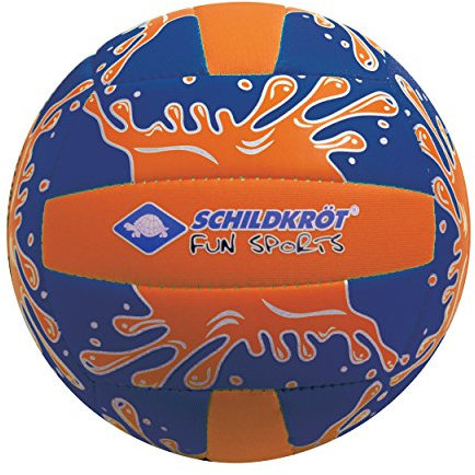 Schildkröt Neopren Mini Beachvolleyball, Größe 2, Ø 15cm, griffige Textile Oberfläche, salzwasserfest, ideal für kleine Kinderhände, 970274