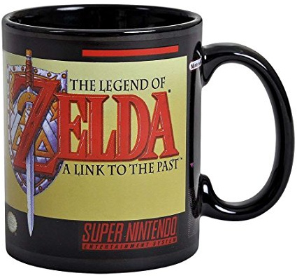 Paladone Super Nintendo The Legend of Zelda mugg, keramik, flerfärgad, 1 st (paket med 1)