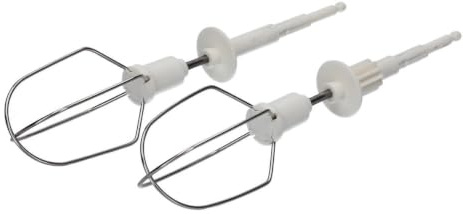 easyPART passend für EUROPART 10034595 Rührbesen Moulinex 5761638 | Turboquirle Set rechts links für Handmixer, Kleingeräte Küche, MS5761638, 3016669000364, Ersatzteil