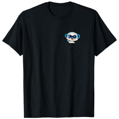 Held der Steine Erdmännchen Mini-Pocket T-Shirt