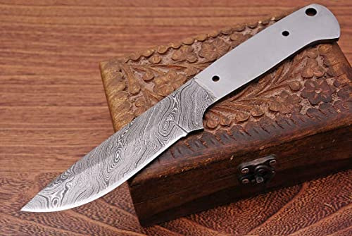 Damast Klinge Handgeschmiedete Damast Rohling Damascus blank blade 834EA