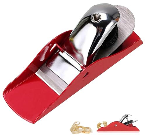 Pialla a Mano per Legno, Pialla a Mano In Acciaio, Pialla Lavorazione Legno, Pialla Manuale per Tagli Precisi, Piallatrice Manuale per Legno, Pialletto per Legno a Mano Piccolo