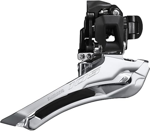 Shimano 105 FD-R7100-BS Front Derailleur - 12-Speed, Double, 31.8/28.6mm Band Clamp, Down-Swing, Down-Pull, 52t Max