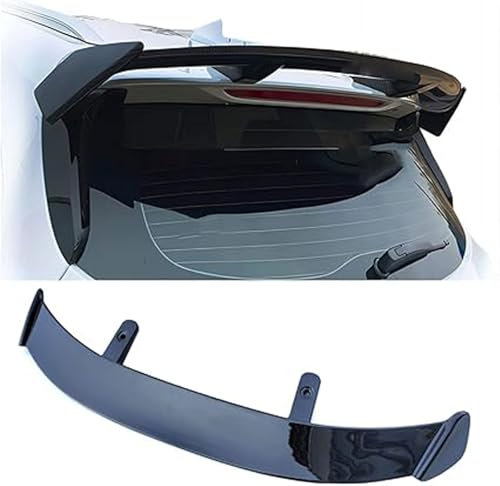GODISGG Auto Heck Spoiler für Opel Adam (2012 2013 2014 2015 2016 2017 2018 2019), Kofferraum Heckflügel Zubehör,Gloss Black