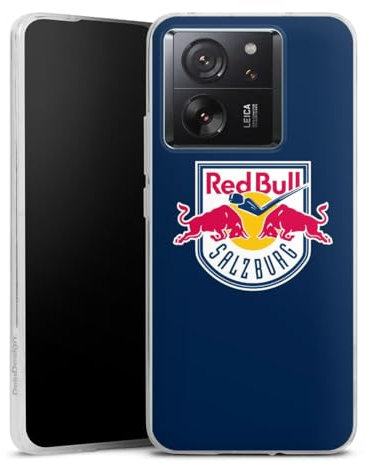 DeinDesign Silikon Hülle kompatibel mit Xiaomi 13T Pro Case transparent Handyhülle EC Red Bull Salzburg Offizielles Lizenzprodukt Eishockey