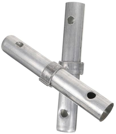 DIYEAH 2pezzi Perni Accoppiamento Per Impalcature in Acciaio Perni Bloccaggio Per Impalcature Per Impalcature Staffe Per Travi Molla Accoppiamento Sicurezza Staffe Montaggio Per Lampioni