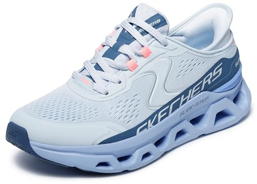 Skechers Sneakers Mujer Glide- Step Atlus Celeste