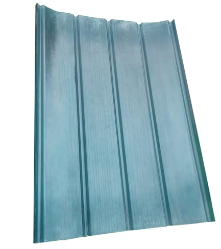 2x Placa Ondulada, Panel para Tejado Transparente, 1,50 mm Chapa Tejado Exterior, Placa de Iluminación Natural, Hojas de Techo Corrugado, para Techo(35x35in(90x90cm))