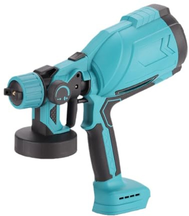 Pistolet pulvérisateur portable 220 V 800 ml avec 4 buses réglables Idéal pour peindre des meubles et des murs intérieurs