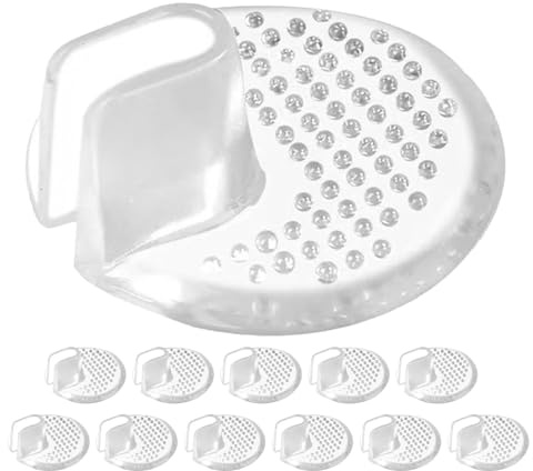 SHERCHPRY 6 Pairs Separating Stickers for Thong Sandals Gel Cushions Sandal Prevent Blistering Cushion Sandals Forefoot Shoe Guards for Beach Wear