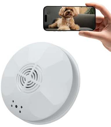 WIWACAM 2K UHD WiFi Camera WLAN, Emplacement pour Carte microSD, Vision Nocturne, 800mAh Batterie, Détection de Mouvement Intelligente, 13