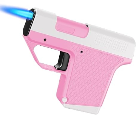 Winddichtes Feuerzeug mit direkter Flamme (mit Zigarettenetui), winddichter Flammenstrahl, bietet Platz for 10 Zigaretten, einstellbare Flammengröße, geeignet als Geschenk for Männer