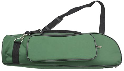 Borsa per trasporto ergonomica della tromba Custodia per tromba in tessuto Oxford impermeabile Borsa per concerti Parti strumenti in ottone Accessori Spalla addensata imbottita morbida