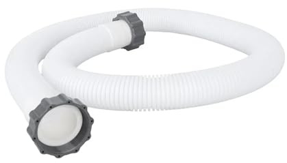 3,8 cm slang för 1 500 GPH poolfilterpump ersättningsslang för sandfilter och säte simbassäng slang för effektivt vattenflöde