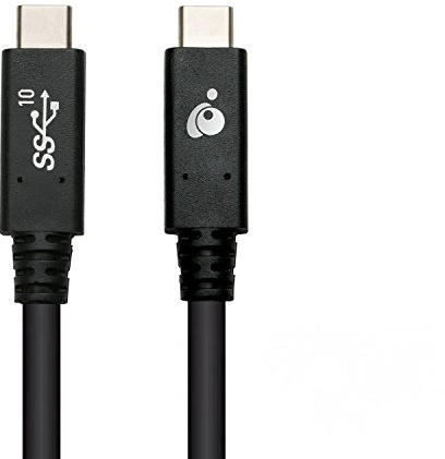 IOGEAR Smart USB-C auf USB-C USB-If zertifiziertes 10 Gbit/s Kabel mit E-Marker, G2LU3CCM01E